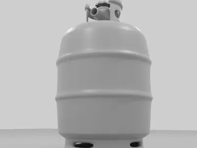 Gas tank 3D model buy