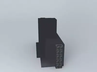 2nd subway tower Spijkenisse Free 3D model