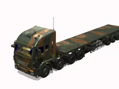 IVECO TRAKKER 500 TRACTOR 8X8 3D model