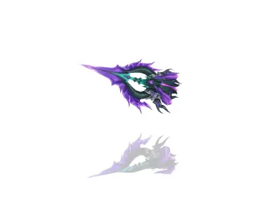 Ritual Battle-Gloves Low-poly 3D model