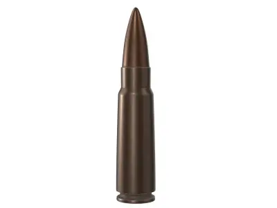 Rifle Bullet 3D model purchase