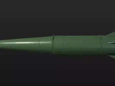 IskanderBullet Low-poly 3D model