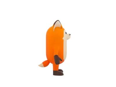 Fox Character 3D model