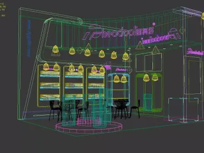 Exhibition - Area -5X6-3DMAX2009-45 3D model