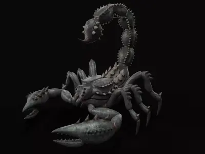 Scorpion Animation and Texture Pack 3D model 3D model