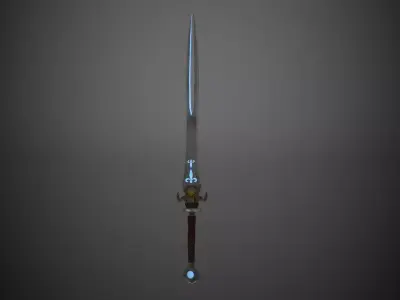 glow sword  Free 3D model