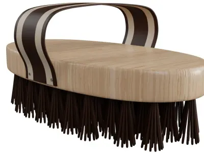 Horse Brush 3D model