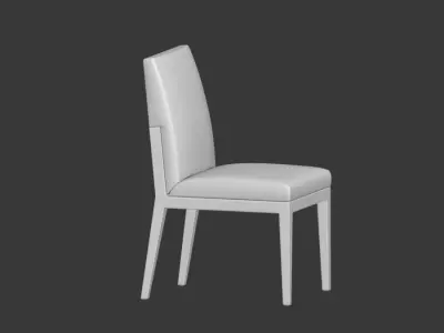 Alia Chair Barstool Set 3D model