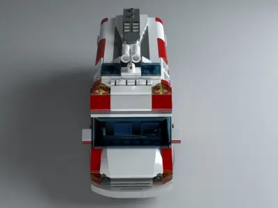 LEGO Ambulancer 3D model