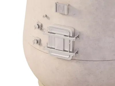Wine Tanks in two sizes  3D model