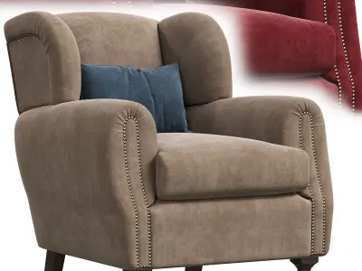 Cinema Armchair 3D model purchase
