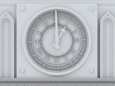Clock Tower 3D model purchase