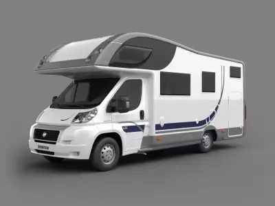 Modern Camping Vehicle 3D model