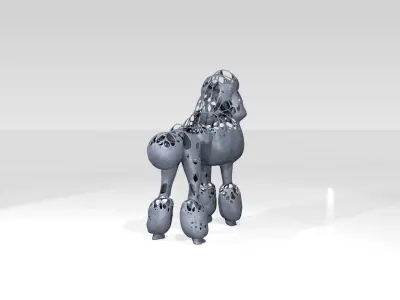 Poodle Dust Voronoi 3D model