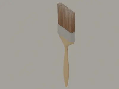 Paint Brush 3D model shop
