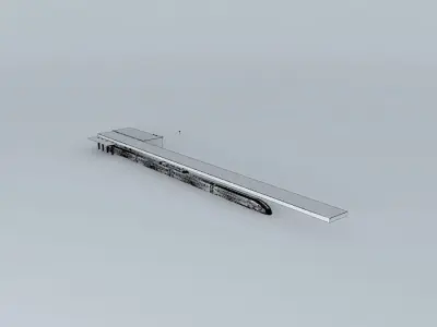 Train Station Free 3D model order