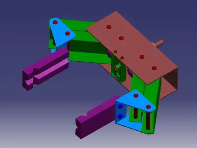 Robotic gripper Free 3D model