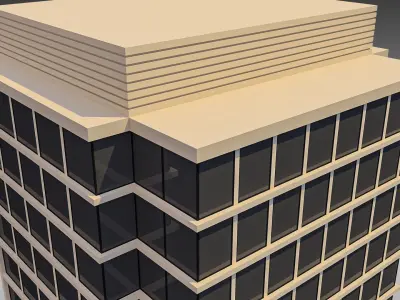 Commercial Building 012 3D model