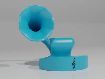 Gramo Phone Amplifier 3D model