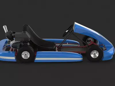 Racing Kart 3D model