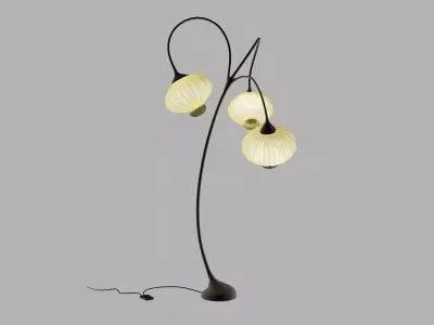 Lamp Lantern New Floor Chinese 3D model