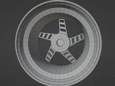 Final Fighters style 14 3D model