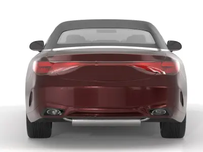 Generic Convertible 01 3D model