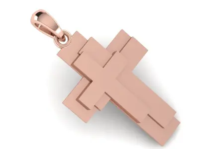 CROSS PENDANT CR202 3D print model