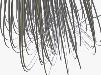 Cable Wire Web 3D model buy