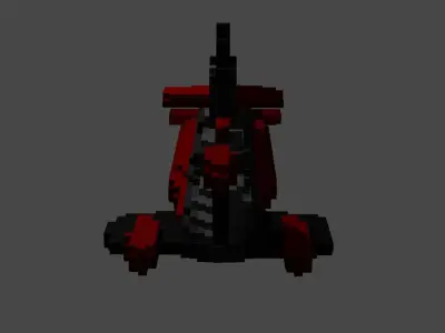 Soviet Submarine 3D model