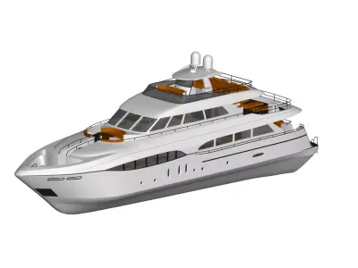 yacht  3D model