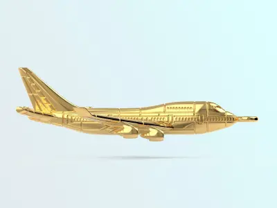 Boing 747 Pendant 3D print model