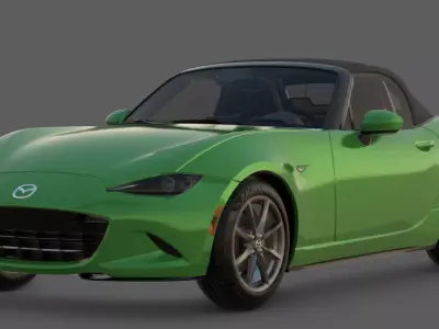 2019 Mazda MX-5 Miata 3D Model  The World Favorite Roadster 3D model