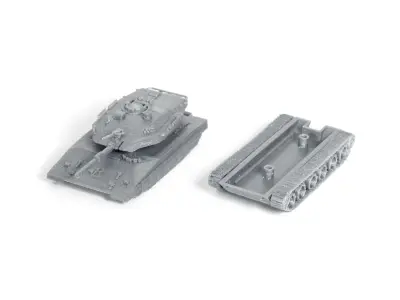 Merkava Tank Model Kit Free 3D print model