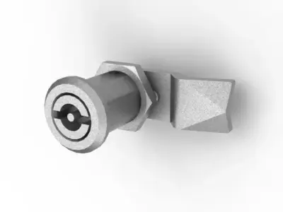 Camlcok door lock Free 3D model