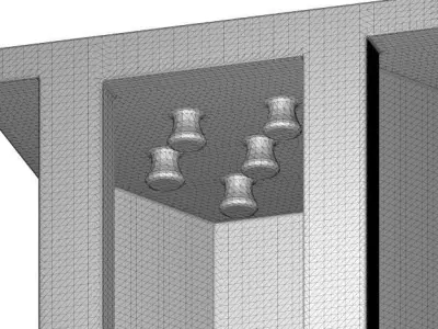 Stylish Glass Elevator 3D print model