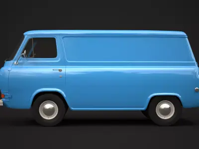 Econoline E-100 1961 3D model