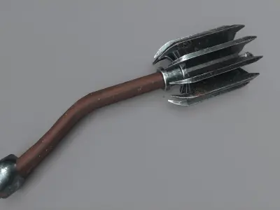 Fantasy Weapon Pack Low-poly 3D model purchase