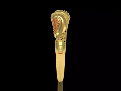 Art Deco Bracelet 42 3D print model
