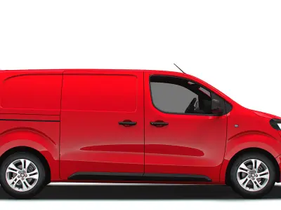 Vauxhall Vivaro Van L2 2024 3D model