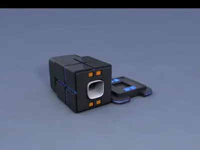 Pyro Blaster Free 3D model purchase
