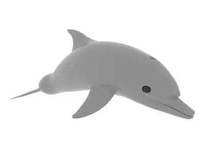Afalin dolphin 3D model