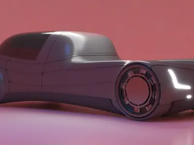 Future Car 28 3D model