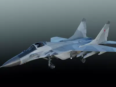 Mig-29 Fighter Jet 3D model