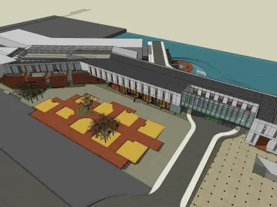 Sketchup Building V2 3D model
