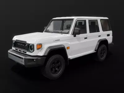 Toyota Land Cruiser J70 2026 3D model