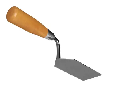 Trowels Masonry Set 3D Model 3D model