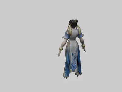 Chun li 3D model