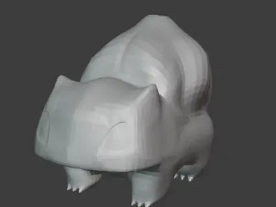 Bulbasaur pokemon 3D model