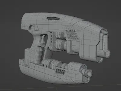 Laze GUN - Star Lord Gun 3D model